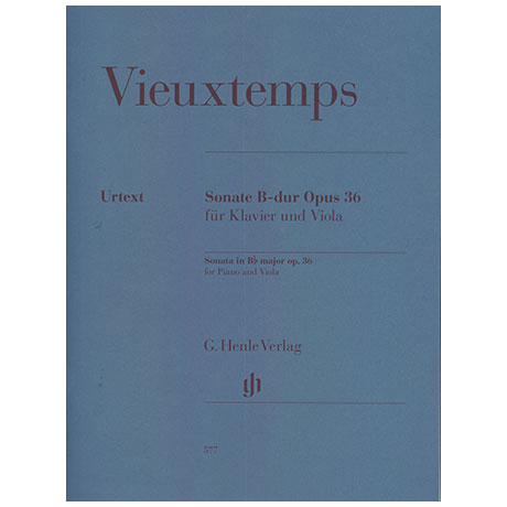 Vieuxtemps, H.: Violasonate Op. 36 B-Dur 