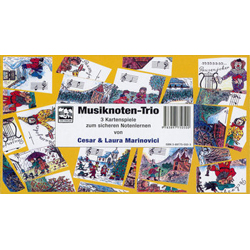 Musiknoten-Trio 