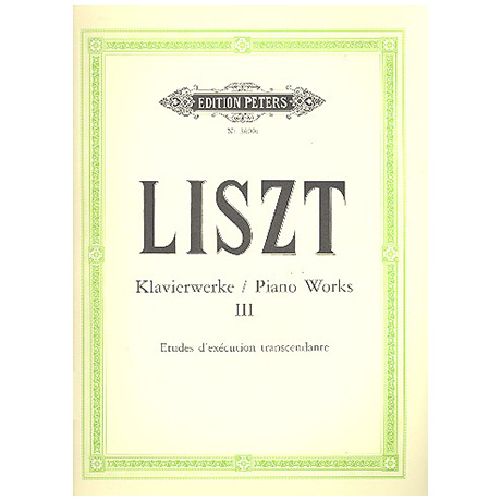 Liszt, F.: Etudes d´exécution transcendante 