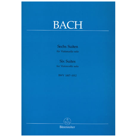 Bach, J. S.: 6 Cello-Suiten BWV 1007-1012 (Wenzinger) 