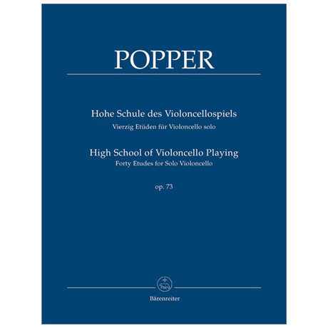 Popper, D.: Hohe Schule des Violoncellospiels Op. 73 