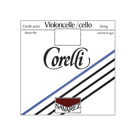 CORELLI Stahl Cellosaiten SATZ 4/4 | mittel