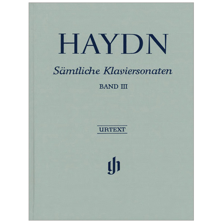 Haydn, J.: Sämtliche Klaviersonaten 3 – Leinenausgabe 