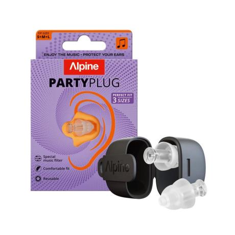 ALPINE PartyPlug Hörschutz schwarz