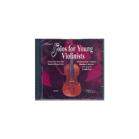 Solos for young Violinists Band 4 – CD 