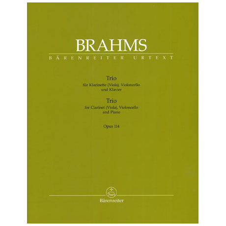 Brahms, J.: Klaviertrio Op. 114 a-Moll 