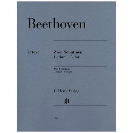 Beethoven, L. v.: 2 Sonatinen für Klavier F-Dur und G-Dur Anh. 5 