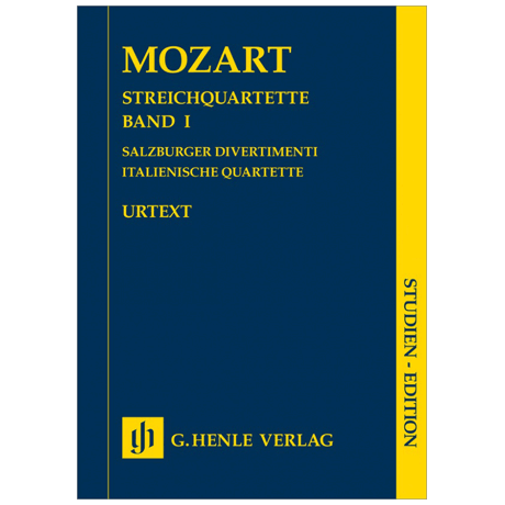 Mozart, W.A.: Streichquartette Band I – Salzburger Divertimenti, Italienische Quartette 