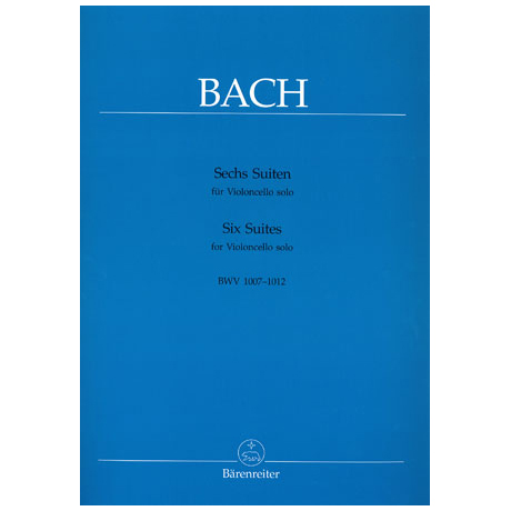 Bach, J. S.: 6 Cello-Suiten BWV 1007-1012 (Wenzinger)