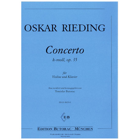 Rieding, O.: Violinkonzert Op. 35 h-Moll 
