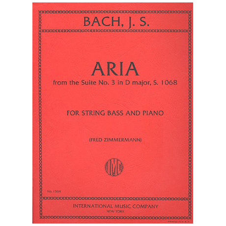 Bach, J. S.: Aria from the Suite D major no. 3 