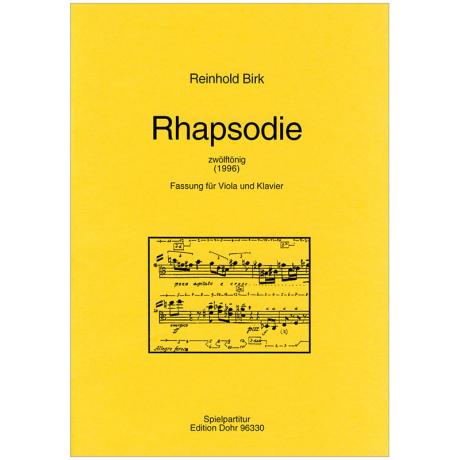 Birk, R.: Rhapsodie »zwölftönig« (1996) 