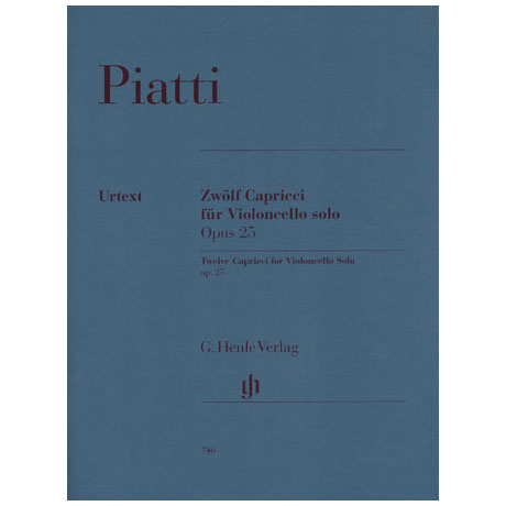 Piatti, A.: 12 Capricci Op. 25 