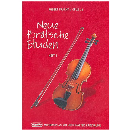 Pracht, R.: Neue Bratschen-Etüden Op.15 Band 3 