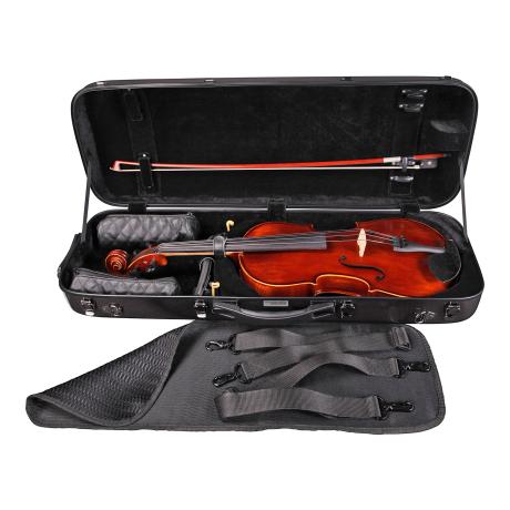 PACATO Classic Fiber Bratschenkoffer 4/4 | dark anthrazit