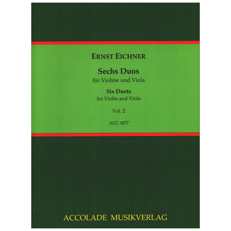 Eichner, E. D. A.: 6 Duos Vol. 2 