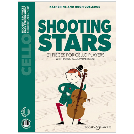 Colledge, K. & H.: Shooting Stars for Cello (+Online Audio) 