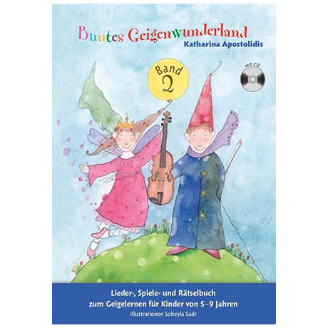 Apostolidis, K.: Buntes Geigenwunderland Band 2 (+CD) 