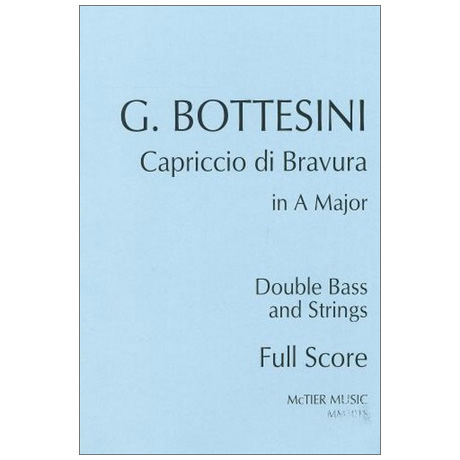 Bottesini, G.: Capriccio di Bravura in A Major 