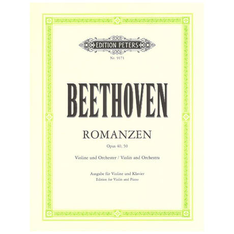 Beethoven, L. v.: 2 Romanzen Op. 40 und Op. 50 