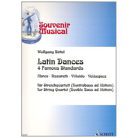 Birtel, W.: Latin Dances – 4 Famous Standards 