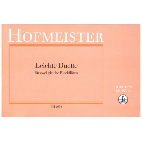 Wohlgemuth, G.: Leichte Duette 