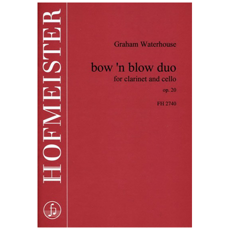 Waterhouse, G.: bow'n blow duo Op. 20 