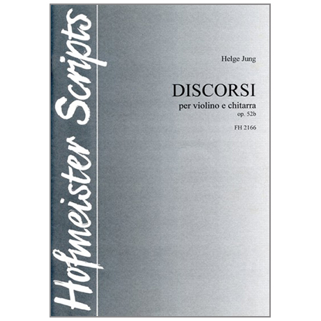 Jung, H.: Discorsi Op. 52b 