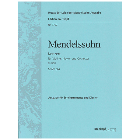 Mendelssohn Bartholdy, F.: Doppelkonzert d-Moll MWV 04 