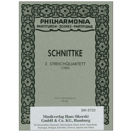 Schnittke, A.: Streichquartett Nr. 2 