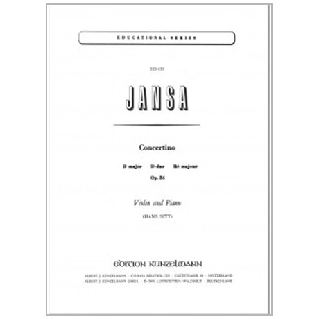 Jansa, L.: Concertino Op. 54 D-Dur 