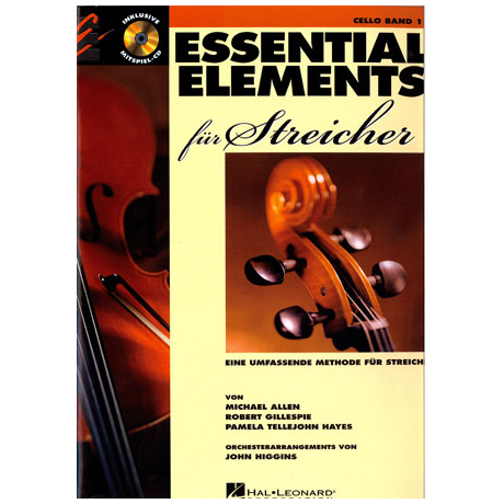 Allen, M.: Essential Elements für Streicher Band 1 – Violoncello (+CD)