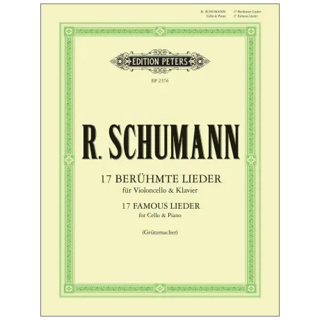 Schumann, R.: 17 berühmte Lieder 