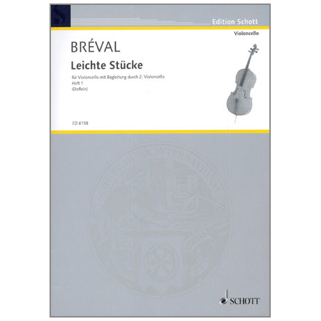 Bréval, J. B.: Leichte Stücke Band 1 