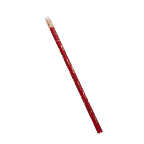 Bleistift Violinschlüssel rot