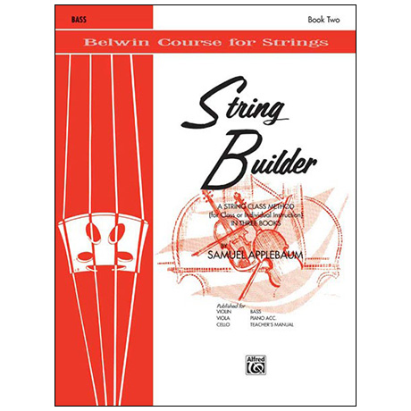 Applebaum, S.: String Builder Book Two – Bass 