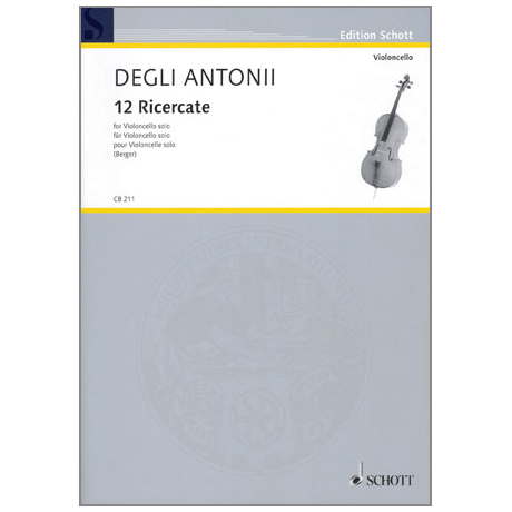 Degli Antonii, G.: 12 Ricercate 