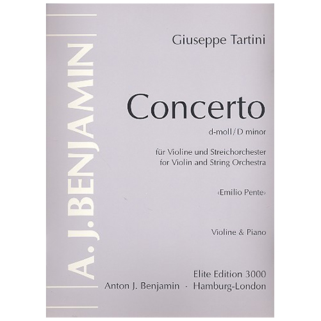 Tartini, G.: Violinkonzert d-Moll 