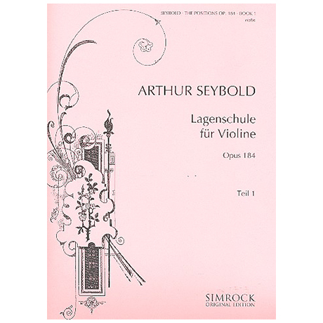 Seybold, A.: Lagenschule Op. 184 Band 1