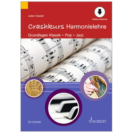 Oswald, J.: Crashkurs Harmonielehre (+Online) 