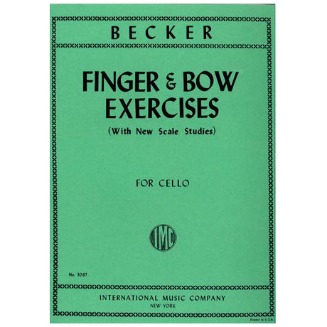 Becker, H.: Finger- und Bogenübungen 