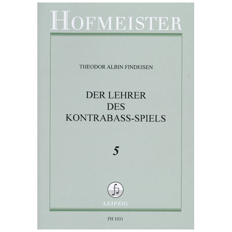 Findeisen, T.: Der Lehrer im Kontrabaßspiel 