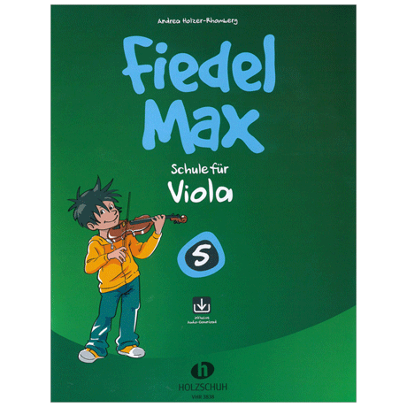 Holzer-Rhomberg, A.: Fiedel-Max 5 für Viola (+Online Audio) 