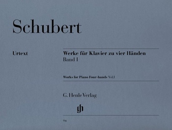 Schubert, F.: Werke für Klavier zu vier Händen Band I 