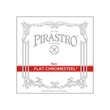 FLAT-CHROMESTEEL Basssaite G von Pirastro mittel