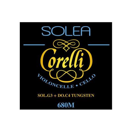 SOLEA Cellosaiten SATZ von Corelli 4/4 | mittel