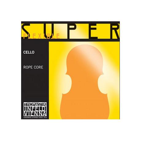 SUPERFLEXIBLE Cellosaiten SATZ von Thomastik-Infeld 1/4 | mittel