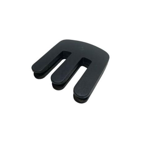 Magnetischer Lederdämpfer Bass 3-armig 
