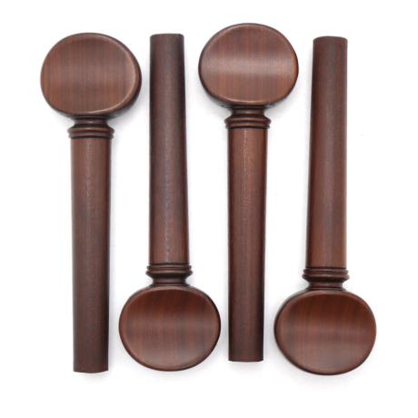 BERDANI Violinwirbel franz. Modell SET 9,0 mm | Dark Boxwood