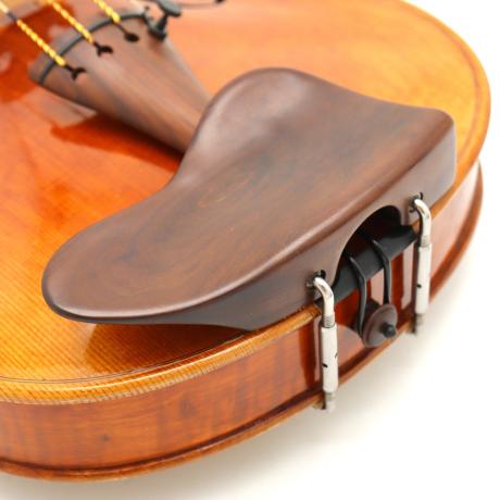 BERDANI Berber Kinnhalter für Violine 23 mm | Dark Boxwood